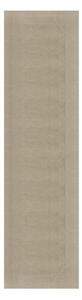 Béžový vlnený behúň 60x230 cm – Flair Rugs