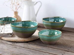 SADA MIESOK 4 ks kamenina keramika Creatable - Jedálenské sety, Online Only