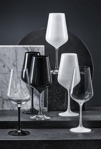 Crystalex Poháre na víno BLACK&WHITE TWO CC 450 ml 2 ks