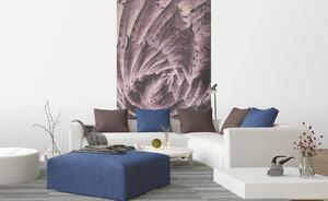 DIMEX | Vliesové fototapety na stenu Abstrakt kaktus MS-2-0352 | 150 x 250 cm | fialová, čierna