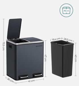 Odpadkový kôš 30l LTB30GS