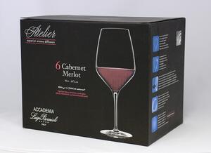 Luigi Bormioli Poháre na víno ATELIER Merlot-Cabernet 700 ml, 6 ks