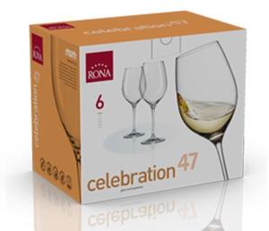 Rona Poháre na víno CELEBRATION 470 ml, 6 ks