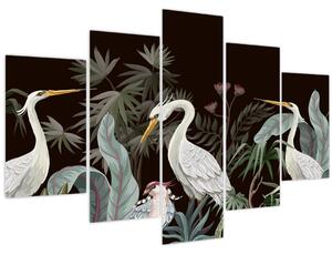 Obraz - Vtáky (150x105 cm)