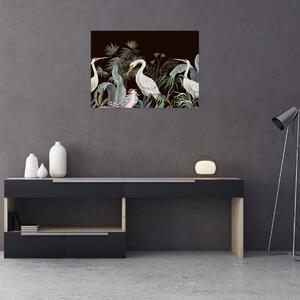 Obraz - Vtáky (70x50 cm)