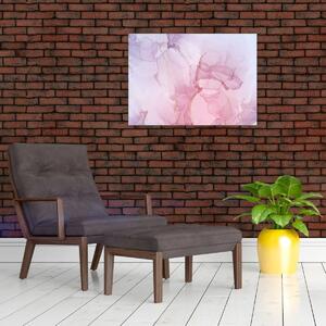 Obraz - Ružové škvrny (70x50 cm)