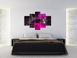 Obraz - Ružový les (150x105 cm)