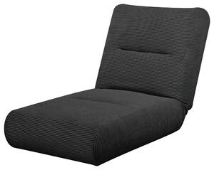 ROZKLADACIE KRESLO, textil, čierna Livetastic - Postele, Online Only