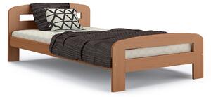 Moderná posteľ DALLAS 90x200 drevená JELŠA