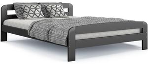 Moderná posteľ DALLAS 120x200 SIVÁ