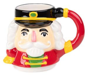 Hrnček NUTCRACKER SHAPE červený 873299 400 ml