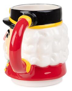 Hrnček NUTCRACKER SHAPE červený 873299 400 ml