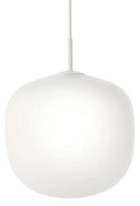Muuto Závesné svietidlo Rime Ø37, opal/white RIMPEN3704
