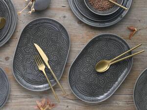SADA SERVÍROVACÍCH TÁCOK porcelán keramika Creatable - Jedálenské sety, Online Only