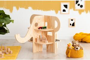 Detská knižnica v dekore borovice v prírodnej farbe 90x60 cm Elephant - Adeko