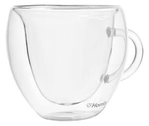 Sada dvoch šálok CEMBRA HEARTS s dvojitým dnom ALL 932902 300 ml (2 ks)