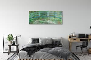 Obraz na skle Art maľované bridge 120x60 cm 2 Prívesky