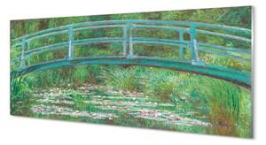 Obraz na skle Art maľované bridge 120x60 cm 2 Prívesky