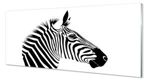 Sklenený obraz ilustrácie zebra 120x60 cm 2 Prívesky