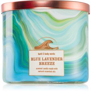 Bath & Body Works Blue Lavender Breeze vonná sviečka 411 g