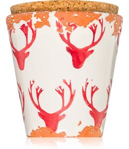 Wax Design Deer Red vonná sviečka 8 cm