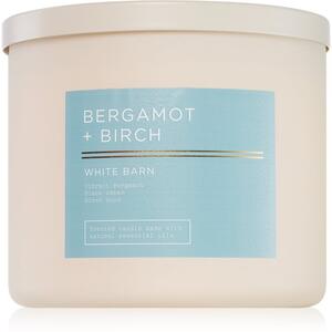 Bath & Body Works Bergamot + Birch vonná sviečka 411 g