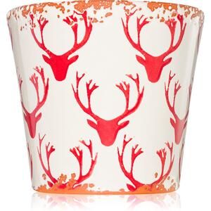 Wax Design Deer Red vonná sviečka 14 cm