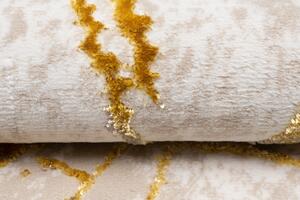 Nadčasový koberec do obývačky so zlatým motívom Zlatá Šírka: 80 cm | Dĺžka: 150 cm