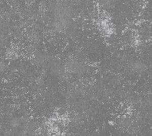 A.S. Création | Vliesová tapeta na stenu THE BOS 38832-4 | 0,53 x 10,05 m | metalická, šedá