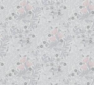 A.S. Création | Vliesová tapeta na stenu Art of Eden 39057-5 | 0,53 x 10,05 m | biela, šedá, ružová