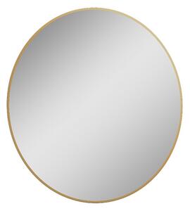 Lotosan SAND Round zrkadlo s LED podsvietením ? 80 cm ? 80 cm zlatá LN8128