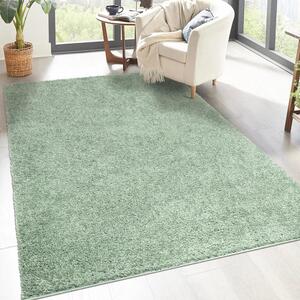 Dekorstudio Shaggy koberec CITY 500 zelený Rozmer koberca: 80x150cm