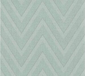 A.S. Création | Vliesová tapeta na stenu Hygge 36384-4 | 0,53 x 10,05 m | zelená