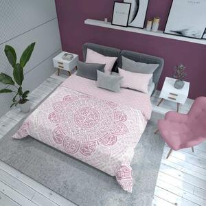 DETEXPOL Prehoz na posteľ Mandala rosé Polyester, 170/210 cm