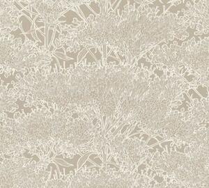 A.S. Création | Vliesová tapeta na stenu Absolutly Chic 36972-4 | 0,53 x 10,05 m | šedá, biela