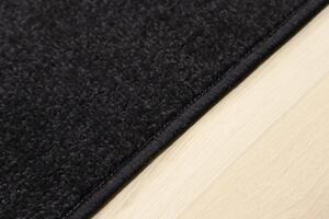 Vopi koberce Kusový koberec Eton čierny 78 štvorec - 80x80 cm
