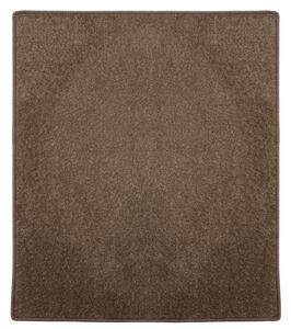 Vopi koberce Kusový koberec Eton hnedý 97 štvorec - 400x400 cm