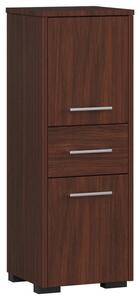 Kúpeľňová skrinka FIN 30 2D 1SZ 85 cm wenge