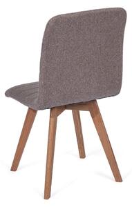 Sivé/béžové jedálenské stoličky v súprave 2 ks Veva - Selection