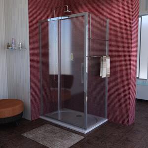 Polysan, LUCIS LINE sprchové dvere 1600mm, číre sklo, DL4315