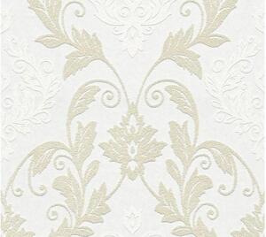 A.S. Création | Vliesová tapeta na stenu Pigment 95166-1 | 0,53 x 10,05 m | biela