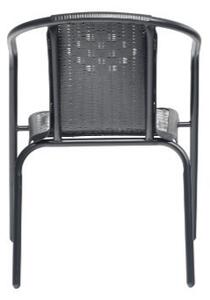 Balkónová zostava BISTRO SET čierna