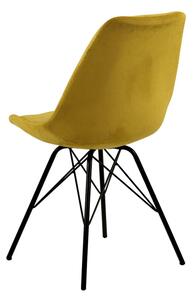 Žltá jedálenská stolička Eris - Actona