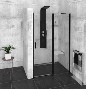 Polysan, ZOOM LINE BLACK sprchové dvere 800mm, číre sklo, ZL1280B