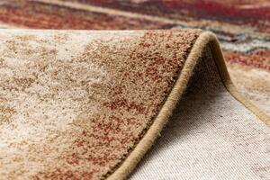 Vlnený koberec OMEGA MODENA krémovo - červený