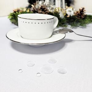 Dekorstudio Teflónovy obrus na stôl Premium - biely Rozmer obrusu (šírka x dĺžka): 110x160cm