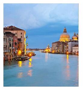 DIMEX | Vliesová fototapeta na stenu Grand Canal MS-3-0029 | 225 x 250 cm | modrá, žltá, béžová