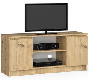 Stolík pod TV RTV 120 2D 1P dub artisan