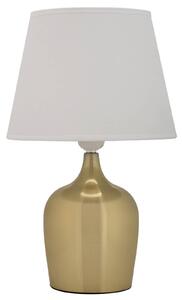 Pauleen Golden Glamour stolná lampa zlatá/biela