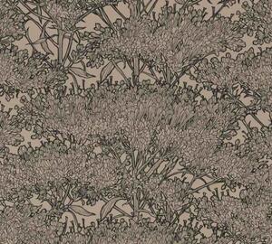 A.S. Création | Vliesová tapeta na stenu Absolutly Chic 36972-5 | 0,53 x 10,05 m | šedá, béžová, čierna